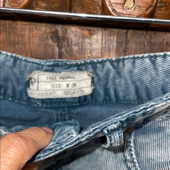 Free People Cutoff Corduroy Shorts – Size 2626) - Picture 3 of 4